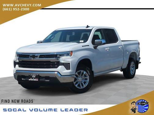 Summit White 2026 Chevrolet Silverado 1500 LT
