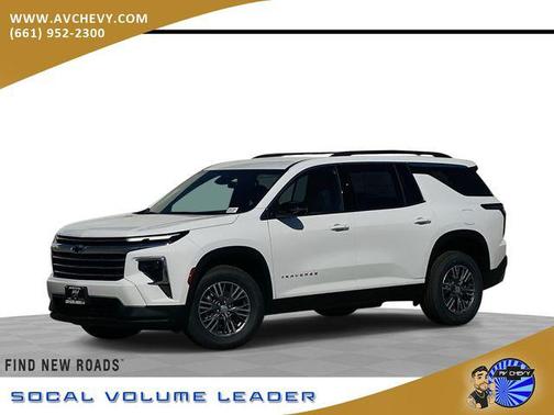 Summit White 2026 Chevrolet Traverse LT