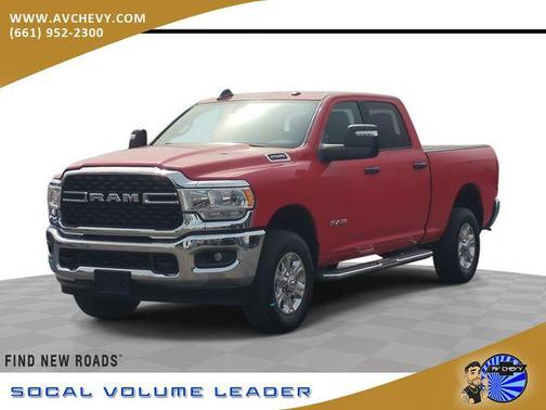 Flame Red Clearcoat 2024 RAM 2500 Big Horn Crew Cab 4x4 6'4' Box