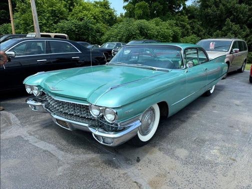 Bright Green 1960 Cadillac DeVille Coupe