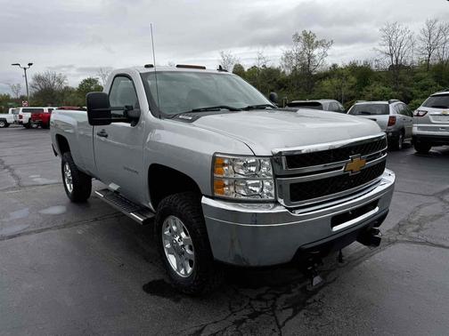 Black 2013 Chevrolet Silverado 2500 4WD Reg Cab 133.7" Work Truck
