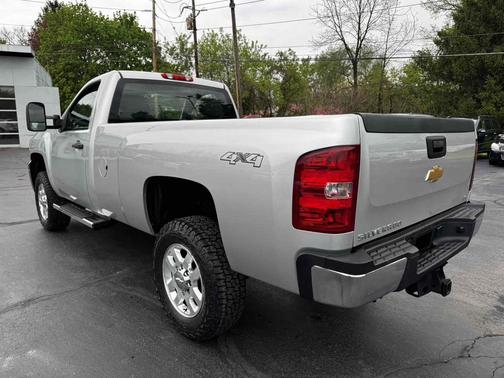 Black 2013 Chevrolet Silverado 2500 4WD Reg Cab 133.7" Work Truck