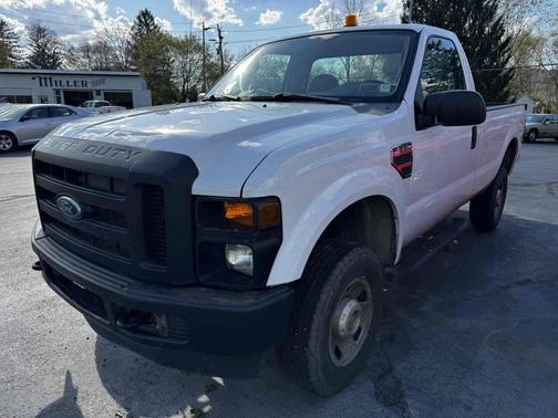 Oxford White 2008 Ford F-350 4WD Reg Cab 137" XL