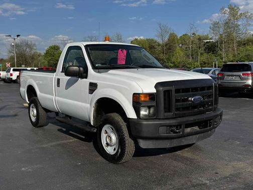Oxford White 2008 Ford F-350 4WD Reg Cab 137" XL
