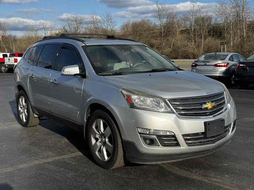 Silver Ice Metallic 2015 Chevrolet Traverse AWD 4dr LTZ