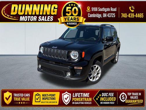 Black Clearcoat 2019 Jeep Renegade Latitude