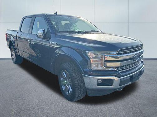 Blue 2019 Ford F-150 Lariat