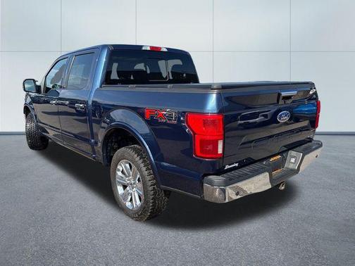 Blue 2019 Ford F-150 Lariat