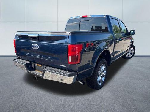 Blue 2019 Ford F-150 Lariat