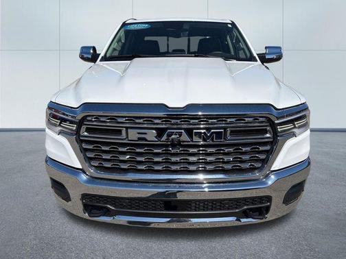 Bright White Clearcoat 2025 RAM 1500 Longhorn