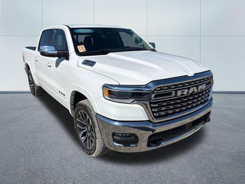 Bright White Clearcoat 2025 RAM 1500 Longhorn