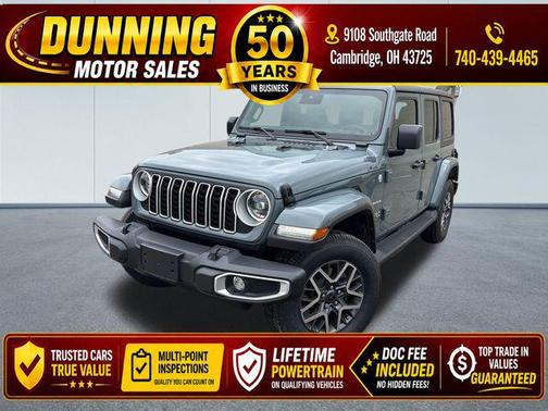 Anvil Clear Coat 2024 Jeep Wrangler 4-Door Sahara