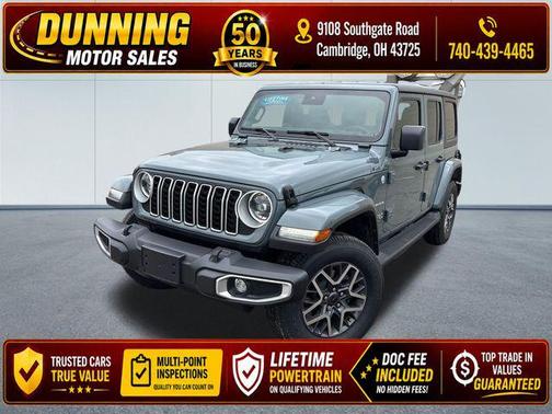 Anvil Clear Coat 2024 Jeep Wrangler 4-Door Sahara