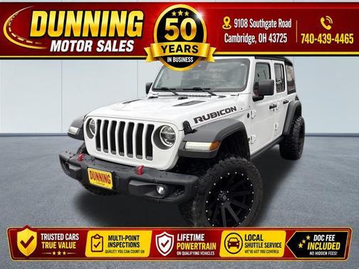 Bright White Clearcoat 2019 Jeep Wrangler Unlimited Rubicon