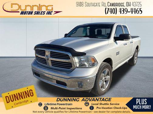 Bright Silver Metallic Clearcoat 2018 RAM 1500 Big Horn