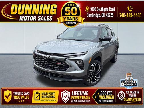 Sterling Gray Metallic 2024 Chevrolet Trailblazer RS
