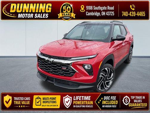Apex Red 2026 Chevrolet Trailblazer RS