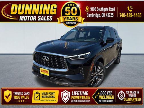 Mineral Black 2023 INFINITI QX60 AUTOGRAPH