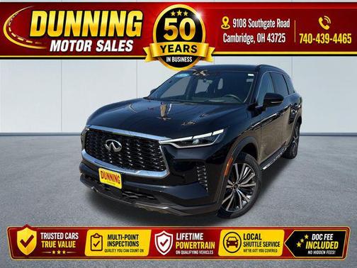 Mineral Black 2023 INFINITI QX60 AUTOGRAPH
