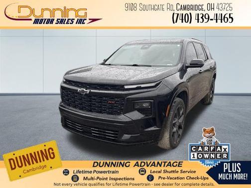 Mosaic Black Metallic 2024 Chevrolet Traverse RS