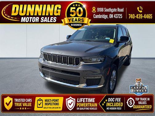 Baltic Gray Metallic Clearcoat 2023 Jeep Grand Cherokee L Limited