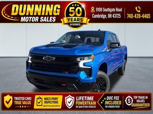 Riptide Blue Metallic 2026 Chevrolet Silverado 1500 LT Trail Boss