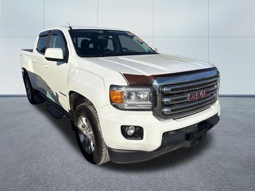 Summit White 2018 GMC Canyon SLE