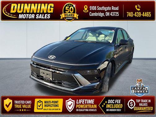 Abyss Black 2025 Hyundai SONATA SEL