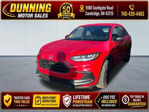 Milano Red 2024 Honda HR-V AWD Sport