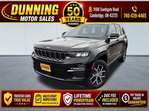 Diamond Black Crystal Pearlcoat 2024 Jeep Grand Cherokee Limited
