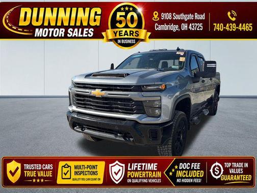 Sterling Grey Metallic 2024 Chevrolet Silverado 2500 Custom