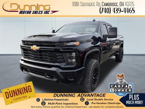 Black 2025 Chevrolet Silverado 2500 WT