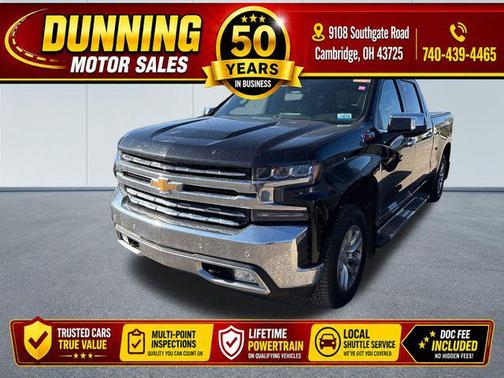 Black 2019 Chevrolet Silverado 1500 LTZ