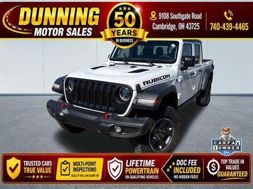 Bright White Clearcoat 2023 Jeep Gladiator Rubicon