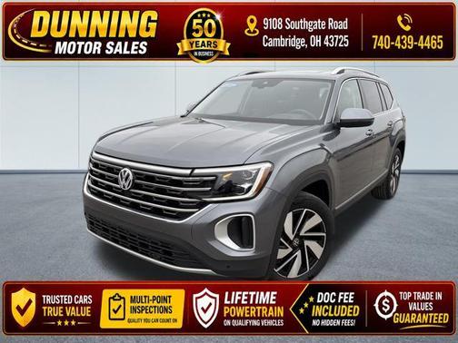 Gray 2025 Volkswagen Atlas 2.0T SEL