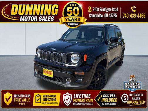 Black Clearcoat 2019 Jeep Renegade Latitude