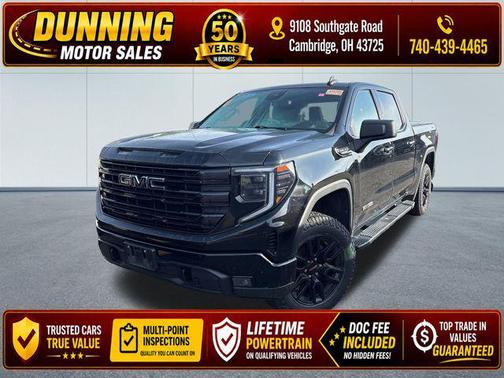 Onyx Black 2023 GMC Sierra 1500 Elevation