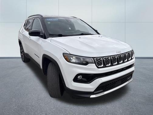 Bright White Clearcoat 2025 Jeep Compass Limited