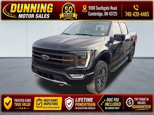 Agate Black Metallic 2021 Ford F-150 Tremor