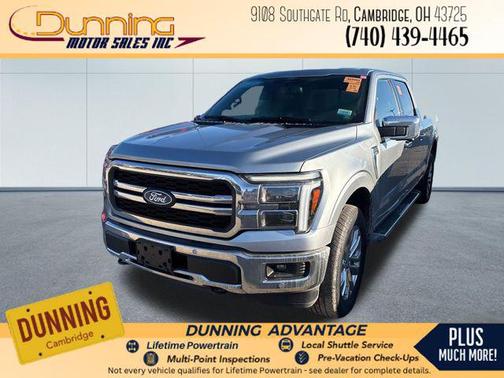 Iconic Silver Metallic 2025 Ford F-150 Lariat