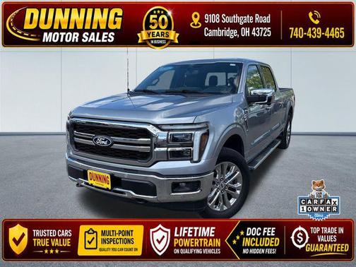 Iconic Silver Metallic 2025 Ford F-150 Lariat