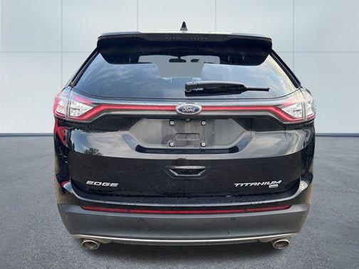 Shadow Black 2018 Ford Edge Titanium