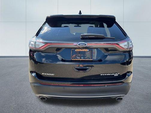 Shadow Black 2018 Ford Edge Titanium