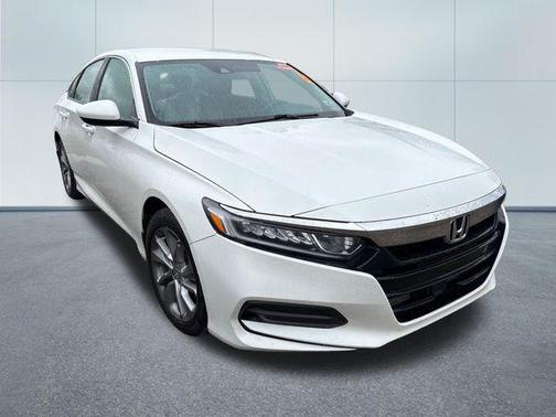 Platinum White Pearl 2020 Honda Accord LX 1.5T