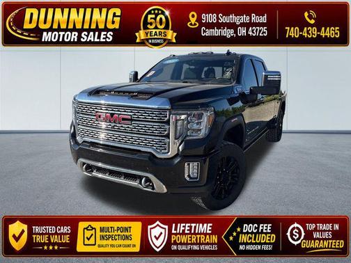 Ebony Twilight Metallic 2022 GMC Sierra 3500 Denali