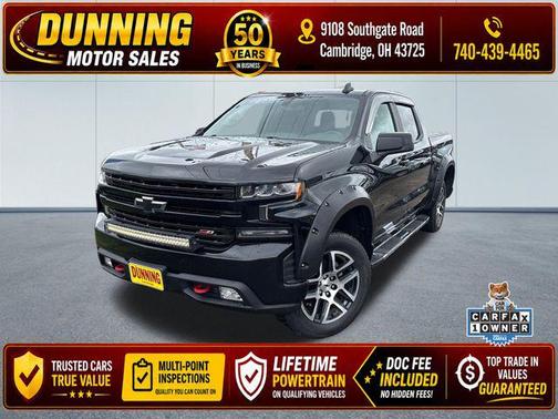 Black 2019 Chevrolet Silverado 1500 LT Trail Boss