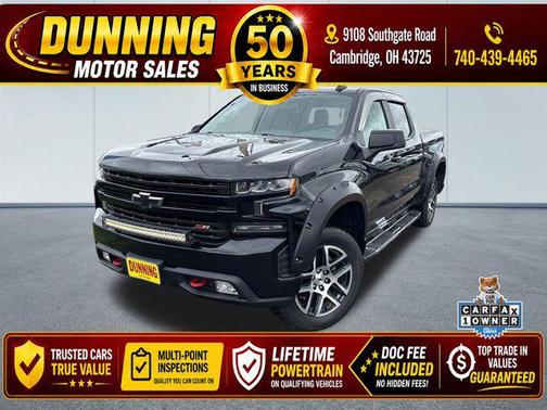 Black 2019 Chevrolet Silverado 1500 LT Trail Boss
