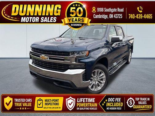 Northsky Blue Metallic 2019 Chevrolet Silverado 1500 LT