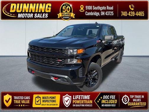 Black 2021 Chevrolet Silverado 1500 Custom Trail Boss