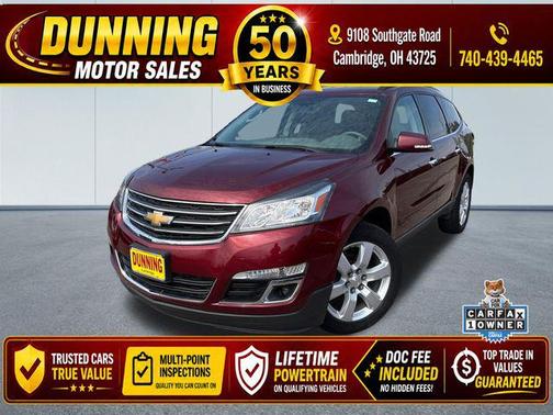 Siren Red Tintcoat 2017 Chevrolet Traverse 1LT